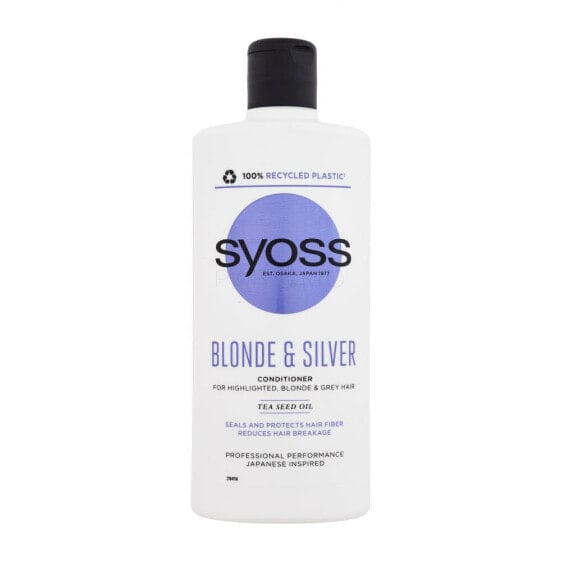 Syoss Blonde & Silver Conditioner 440 ml conditioner für Frauen