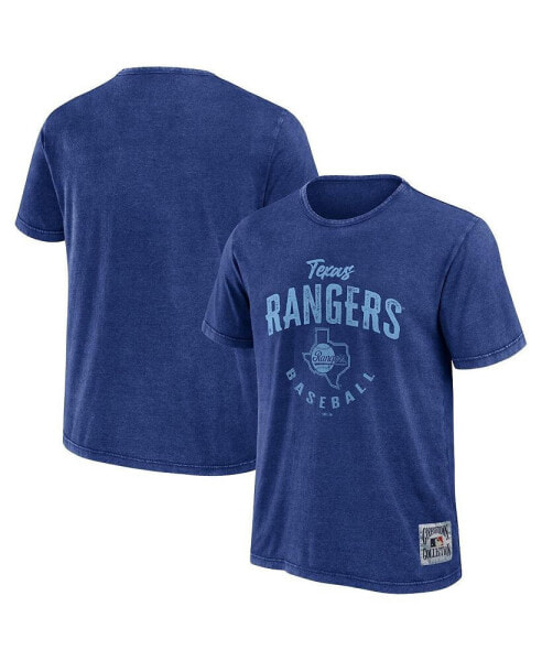 Darius Rucker Men's Collection by Royal Texas Rangers Cooperstown Collection Washed T-Shirt