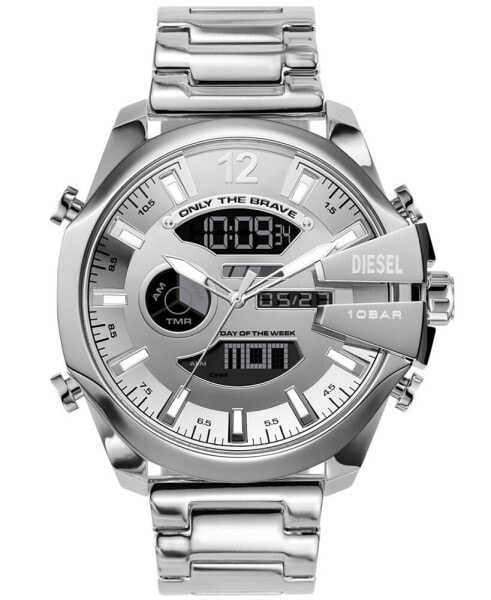 Часы Diesel Mega Chief DigitalSilver-Tone