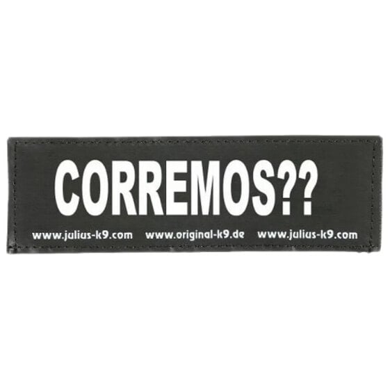 JULIUS K-9 Harness Label Corremos?? 2 Units