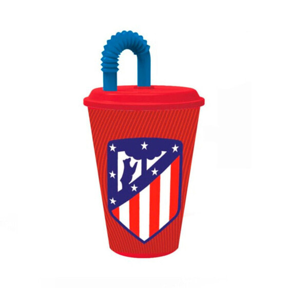 Glass with Lid Atlético Madrid 4908100 1 L