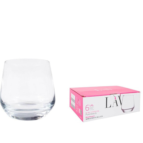 LAV Set of 6 Whiskey Glasses 345 ml Lal