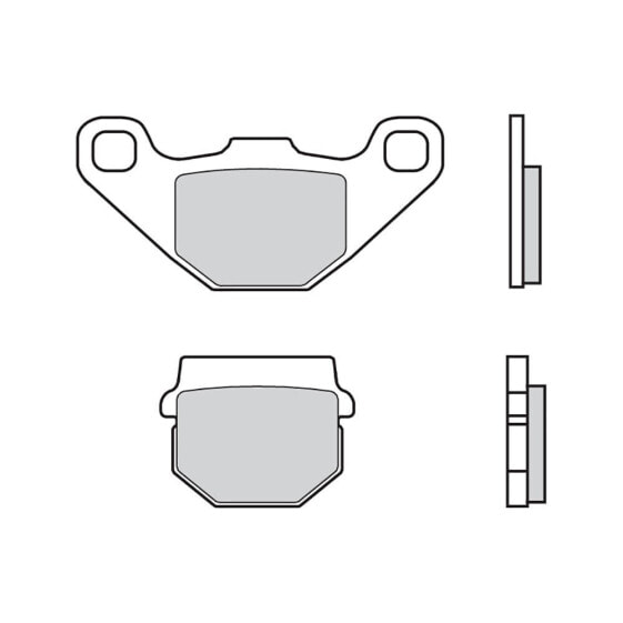 Тормозные колодки Brembo 07KA07SD с фрикционным вкладышем