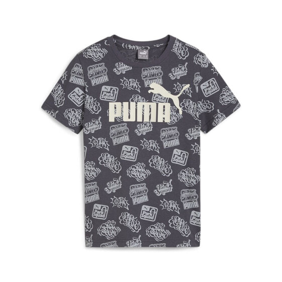 PUMA Ess+ Mid 90S Aop short sleeve T-shirt