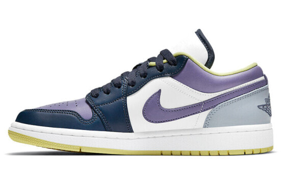 Кроссовки Nike Air Jordan 1 Low Purple Magenta (Фиолетовый)