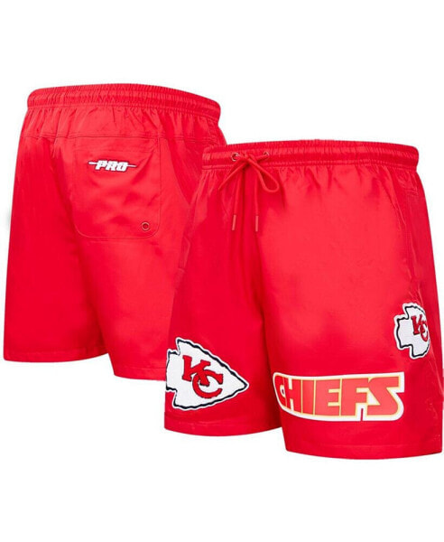 Men's Red Kansas City Chiefs Woven Shorts