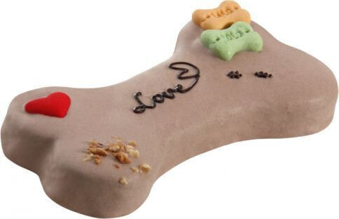 Лакомство для собак Lolo Pets Classic Tort "Love" - Орехово-шоколадный