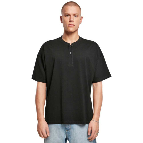 URBAN CLASSICS Oversized Henley short sleeve T-shirt
