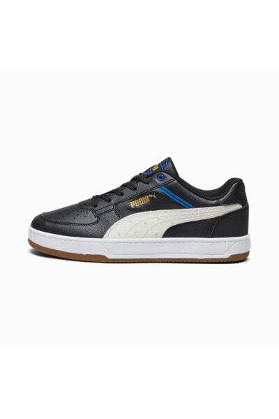 392487-02 Puma Puma Caven 2.0 Retro Academia Erkek Spor Ayakkabı Black-Warm White-Team Royal-Gold-Gu