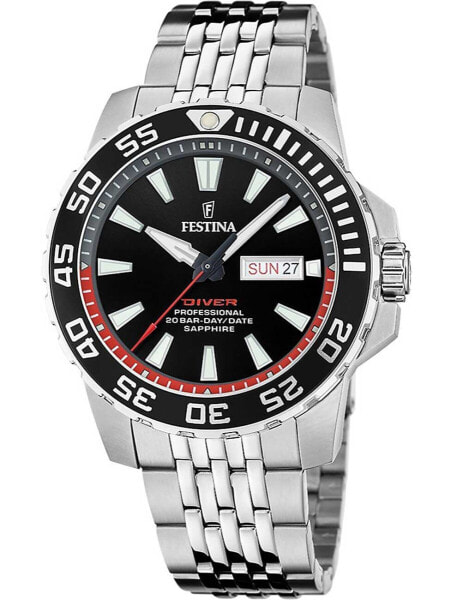 Festina F20661/3 Mens Watch Professional Diver 45mm 20ATM