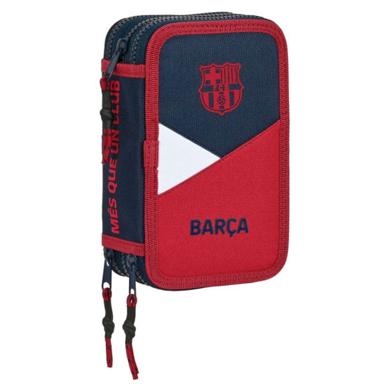 SAFTA F.C Barcelona Corporative Triple Pencil Case