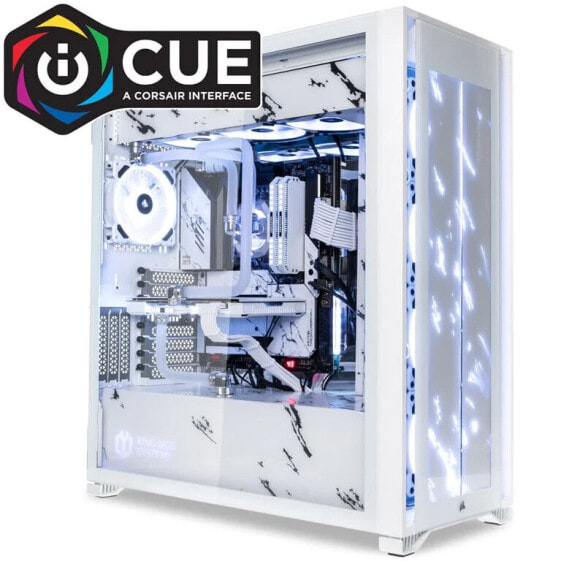 Gaming-PC Berlin Marble - iCUE Certified, Ryzen 9 7950X, NVIDIA GeForce RTX 4090 - Custom Wasserkühlung