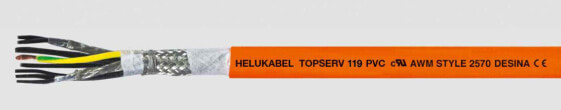 Helukabel TOPSERV 108 Servoleitung 4 G 25.00 mm² Orange 707256 100 m