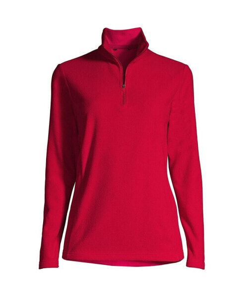 Women's Tall Fleece Quarter Zip Pullover Jacket