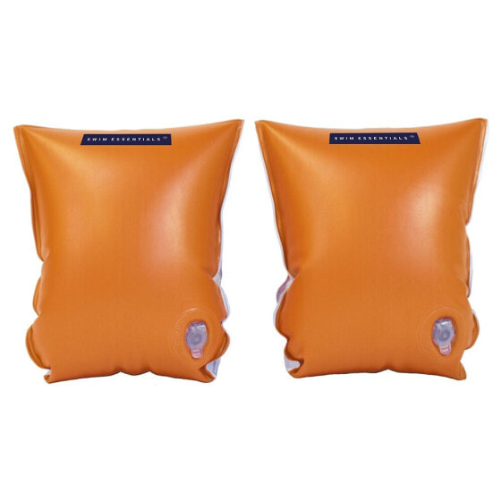 Аксессуары для плавания Swim Essentials Надувные нарукавникиMono 17x14 см, оранжевые, 0,25 мм, с клапанами безопасности, тестированные EN-13138-1, сертифицированные по стандартам ЕС и UKCA.Изготовлены из прочного 6P PVC 18PAHS.