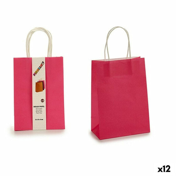 Набор сумок Розовый бумага 8 x 31 x 15 cm (12 штук)