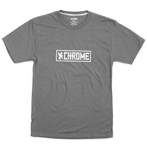 CHROME Horizontal Border short sleeve T-shirt