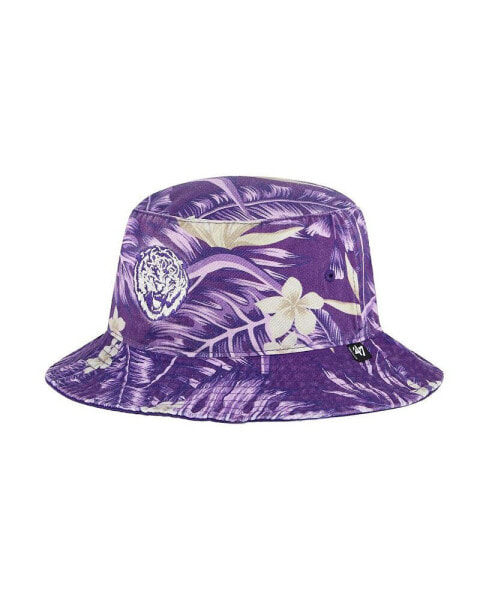 Men's Purple LSU Tigers Tropicalia Bucket Hat