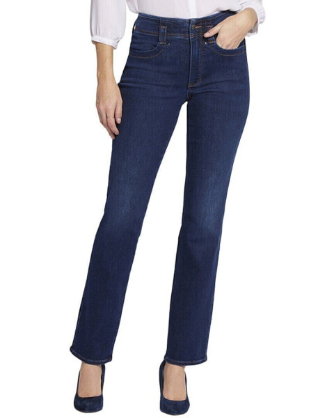 Nydj Marilyn Palace High-Rise Straight Leg Jean Women's 00