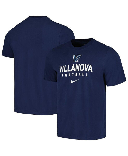 Men's Navy Villanova Wildcats T-shirt