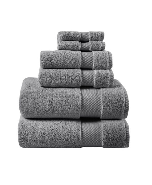 Splendor Cotton 6-Pc. Bath Towel Set