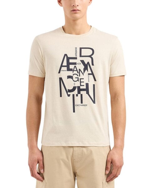 Men's Regular-Fit AX Logo T-Shirt