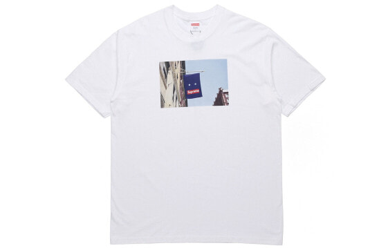 Футболка Supreme FW19 Week 1 Banner Tee T SUP-FW19-226