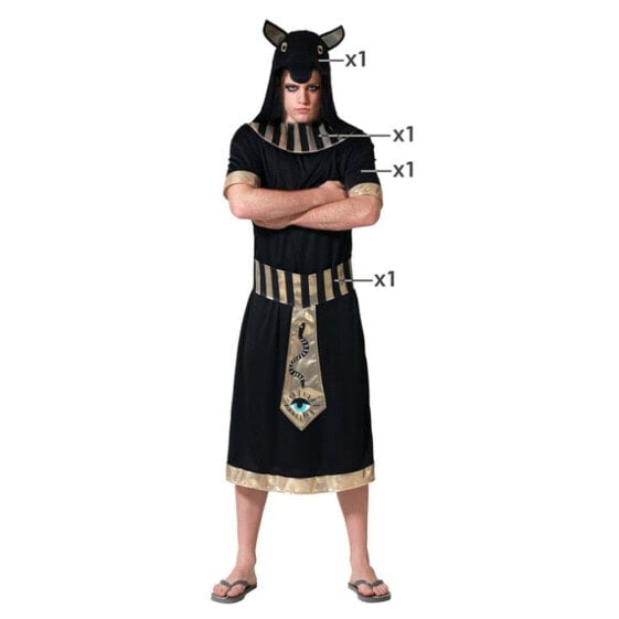 Маскарадные костюмы для взрослых Чёрный Египтянин