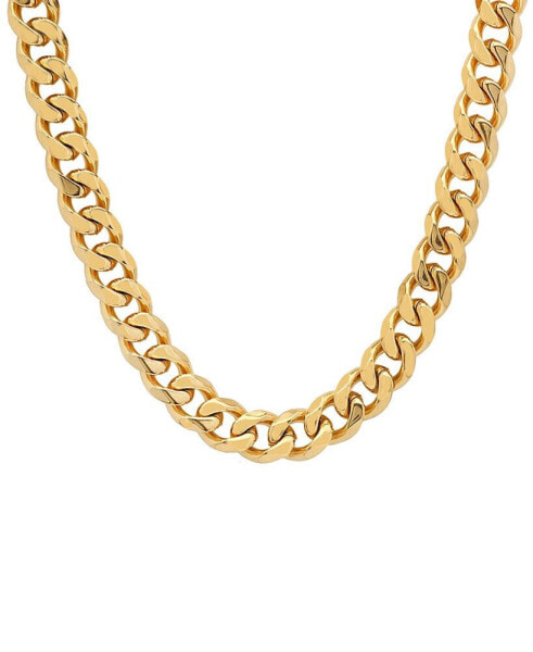 Men's Gold-Tone Cuban 24" Link Necklace