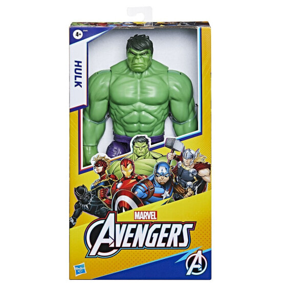 Игрушка Avengers Hulk Titan Hero Series Blast Gear Deluxe (Серия могучих титанов со Смерчевым вооружением)