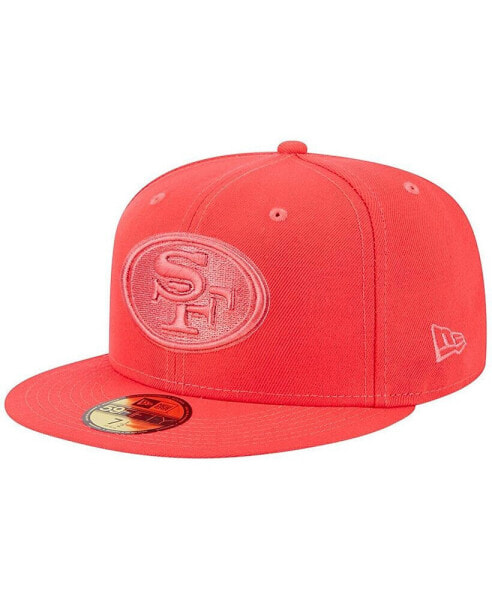 Men's Red San Francisco 49ers Color Pack Brights 59FIFTY Fitted Hat