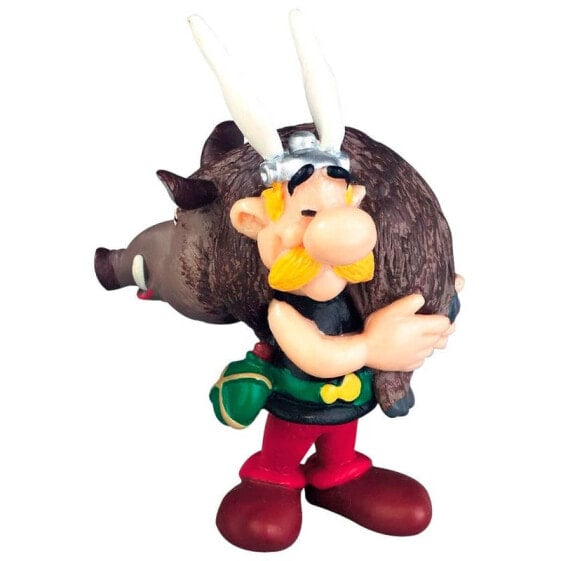 Фигурка Plastoy Asterix With Wild Boar из серии Asterix (Астерикс и Обеликс)