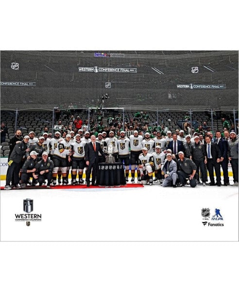 Vegas Golden Knights Unsigned 2023 Western Conference Champions Team Celebration 20" x 24" Photograph