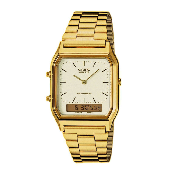 Часы мужские наручные CASIO AQ-230GA-9DMQYES Золото Позолоченный