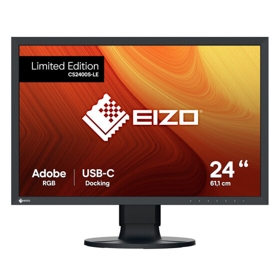 EIZO 61.0cm (24") CS2400S-LE 16:10 HDMI+DP+USB-C IPS black - Flat Screen - 24"