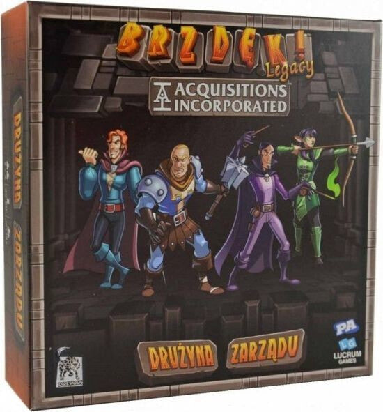 Настольная игра для компании Lucrum Brzdęk! Legacy: Acquisitions Incorporated - Drużyna Zarządu