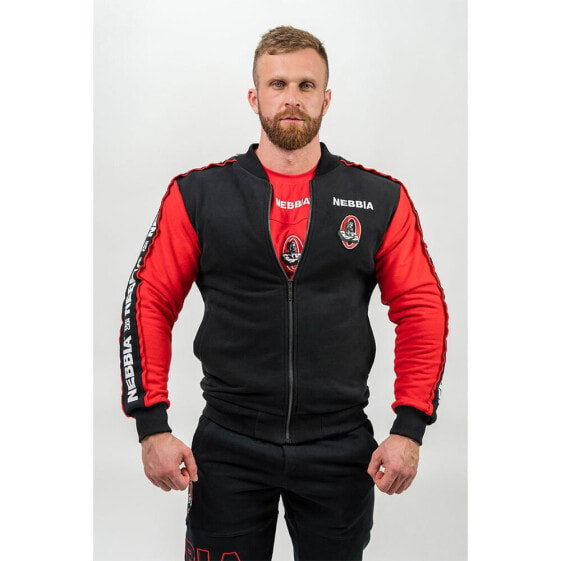 NEBBIA Bomber Legend Of Today full zip sweatshirt