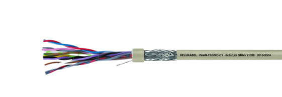Helukabel 17003 - Low voltage cable - Grey - Polyvinyl chloride (PVC) - Cooper - 4x2x0.5 mm² - -5 - 80 °C