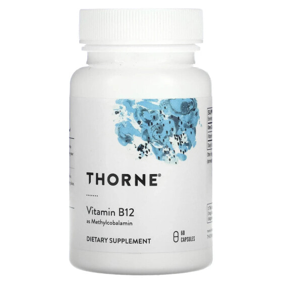Витамин B12 в форме метилкобаламина Thorne 60 капсул