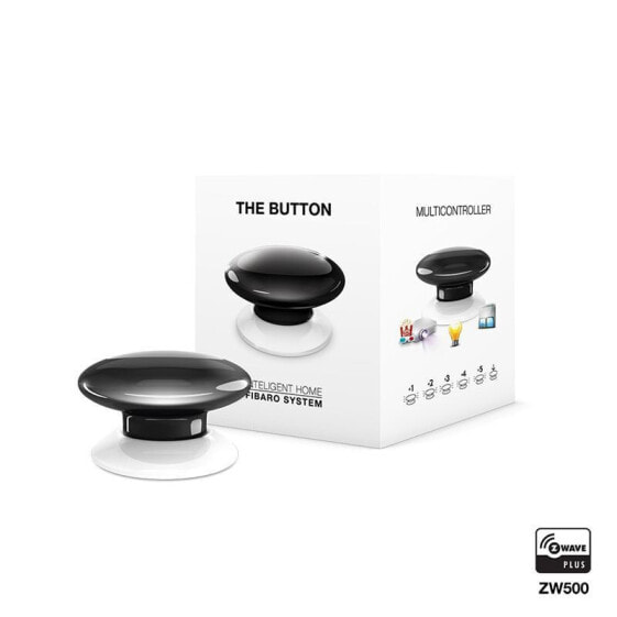 Умный дом Fibaro The Button черный (FGPB-101-2)