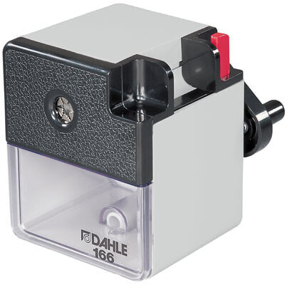 Erwin Müller Dahle 166 - Manual pencil sharpener - Grey