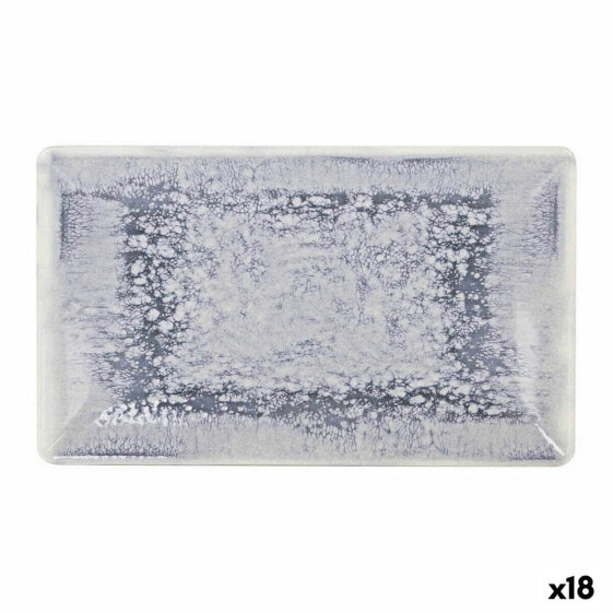 Поднос La Mediterránea Adhara Прямоугольный 25 x 15 x 2 cm (18 штук) (25 x 15 cm)