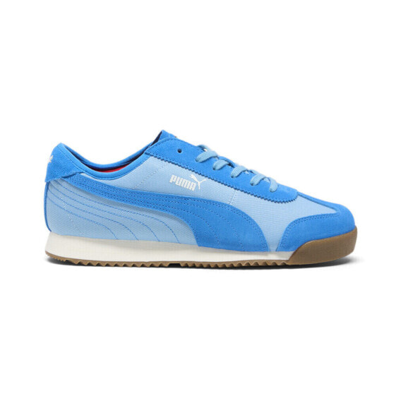 Puma Sf Roma 68 Miami Lace Up Mens Blue Sneakers Casual Shoes 30847701