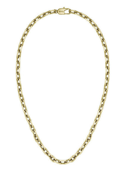 Modern gold plated necklace for men 1580534