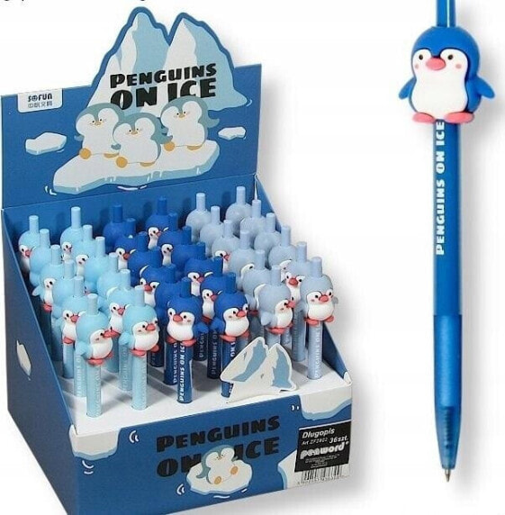 Teka Długopis penguins on ice (36szt)