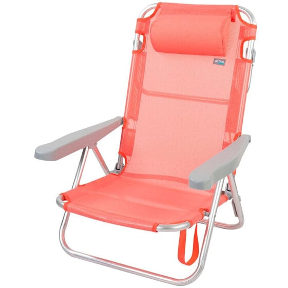 AKTIVE Beach Aluminum Multi Position Folding Chair