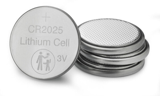 Verbatim CR2025 - Single-use battery - CR2025 - Lithium - 3 V - 4 pc(s) - Silver