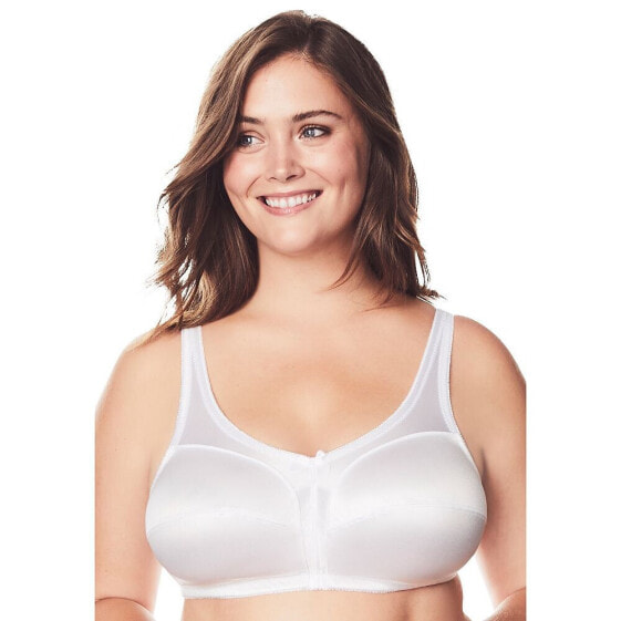 Plus Size Satin Wireless Comfort Bra