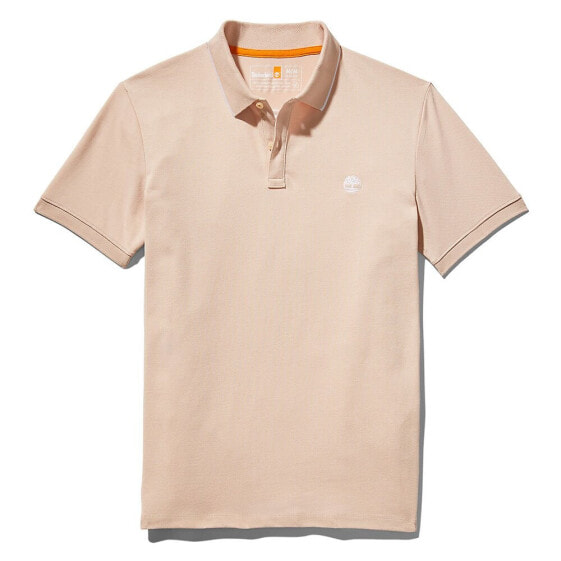 TIMBERLAND Millers River Collar Print short sleeve polo