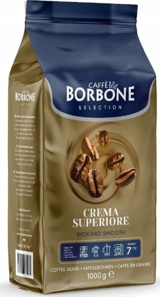 Kawa ziarnista Caffe Borbone Borbone Crema Superiore Ziarno 1 Kg.